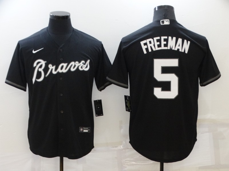 Atlanta Braves Black MLB Jersey