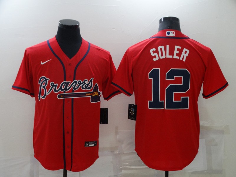 Atlanta Braves Red MLB Jersey