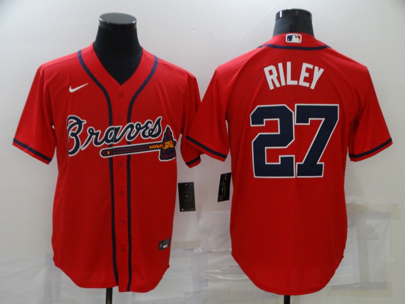 Atlanta Braves Red MLB Jersey