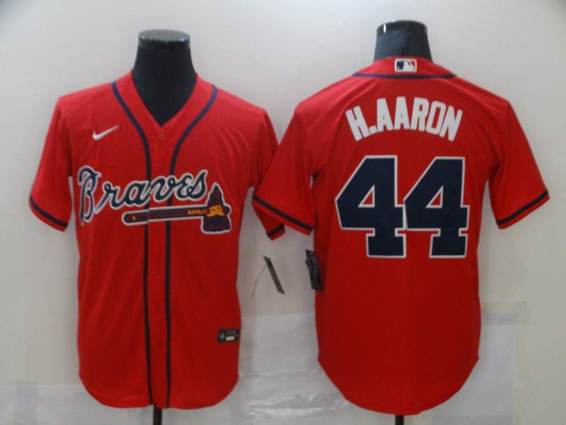 Atlanta Braves Red MLB Jersey