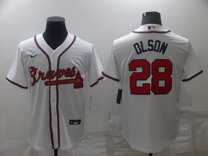 Atlanta Braves White MLB Jersey