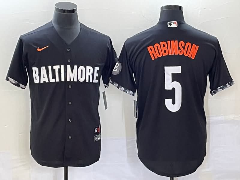 Baltimore Orioles Black MLB Jersey 02