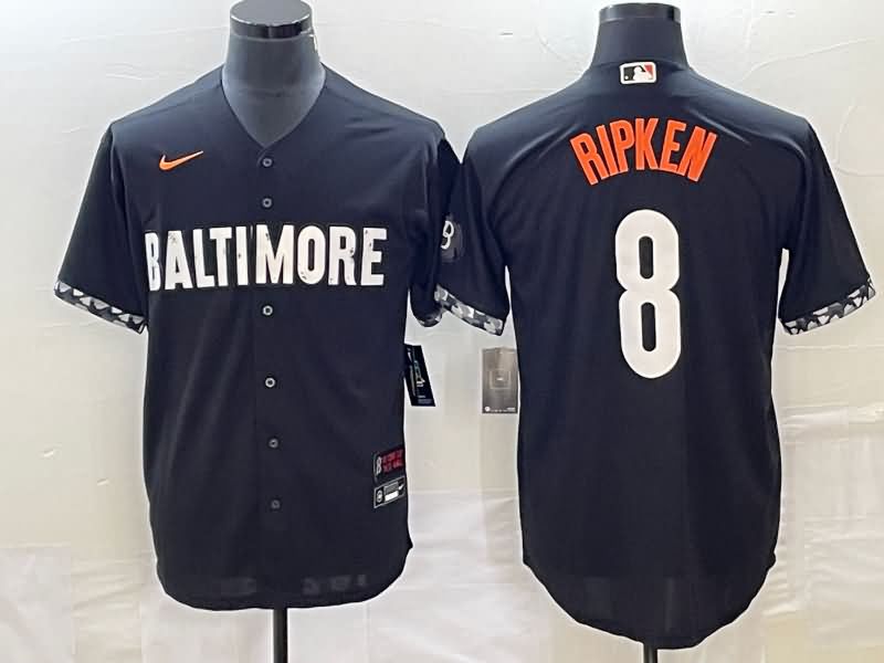 Baltimore Orioles Black MLB Jersey 02