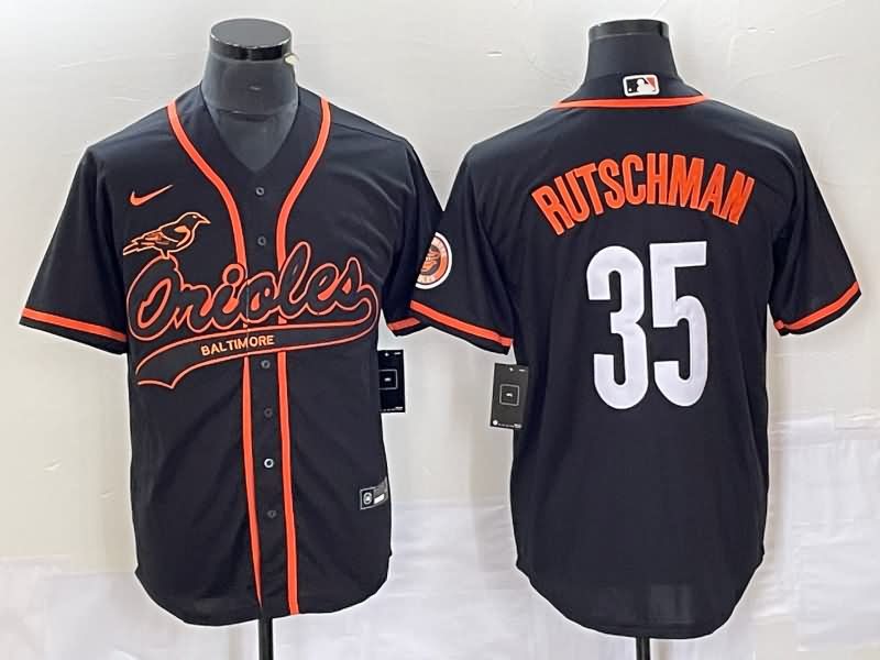 Baltimore Orioles Black MLB Jersey 03