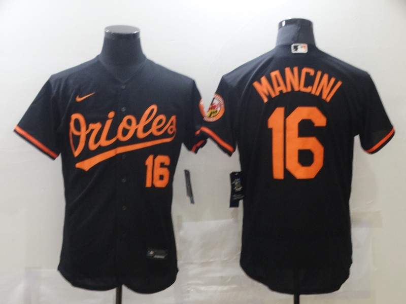 Baltimore Orioles Black Elite MLB Jersey