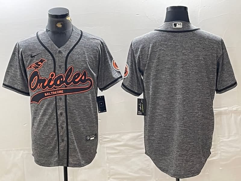 Baltimore Orioles Grey MLB Jersey