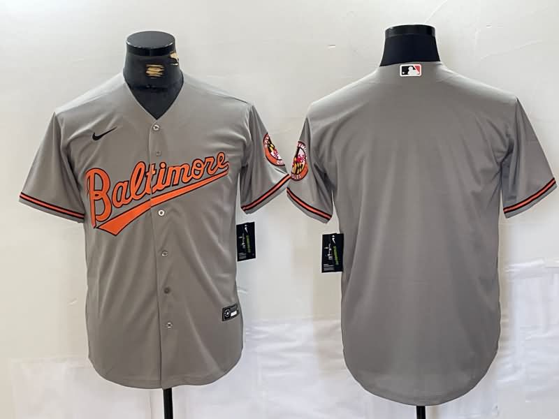 Baltimore Orioles Grey MLB Jersey 02