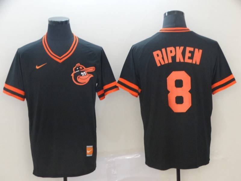 Baltimore Orioles Black Retro MLB Jersey