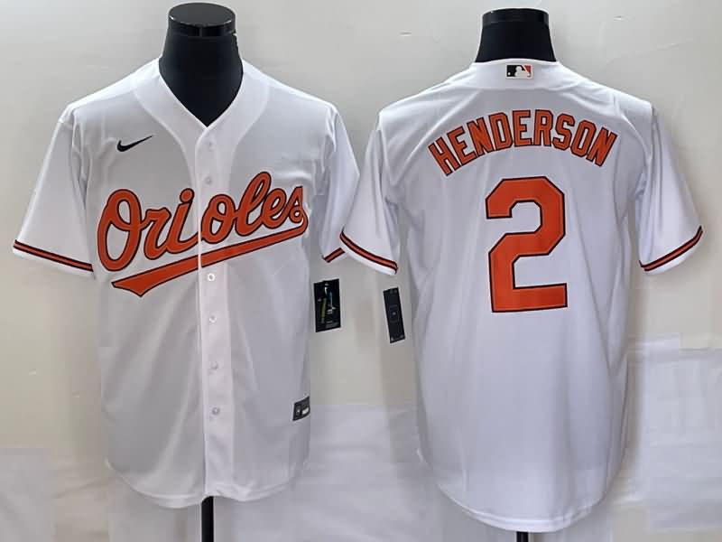 Baltimore Orioles White MLB Jersey