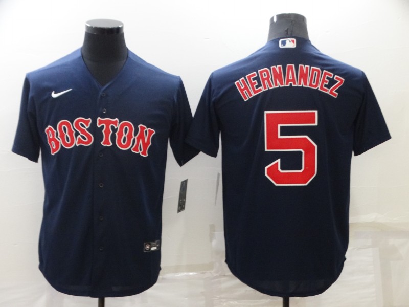 Boston Red Sox Dark Blue MLB Jersey