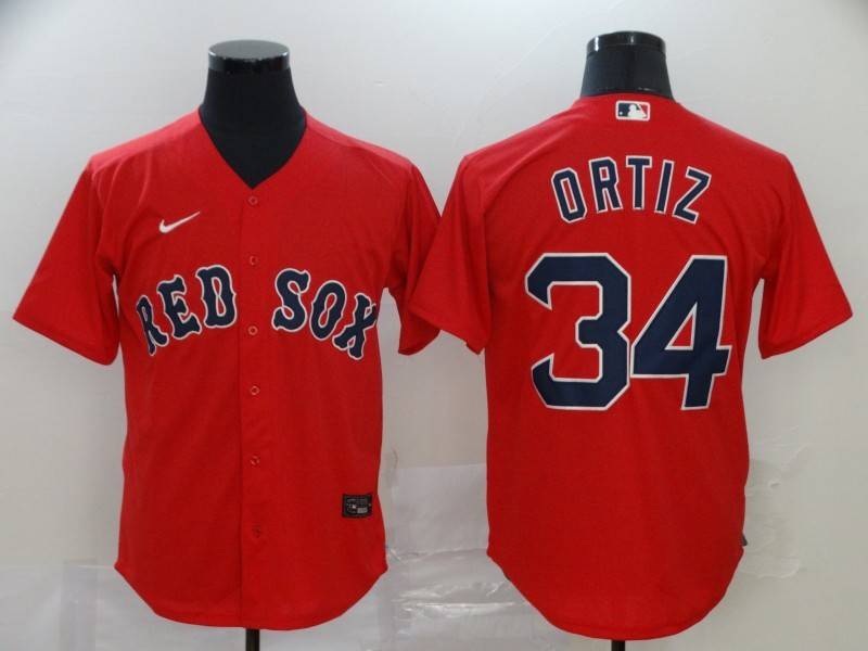 Boston Red Sox Red MLB Jersey