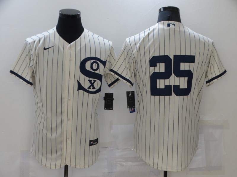 Chicago White Sox Cream MLB Jersey