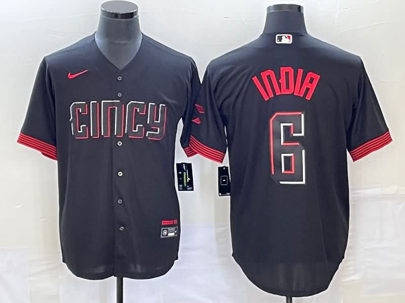 Cincinnati Reds Black MLB Jersey