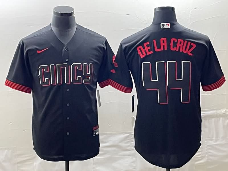 Cincinnati Reds Black MLB Jersey