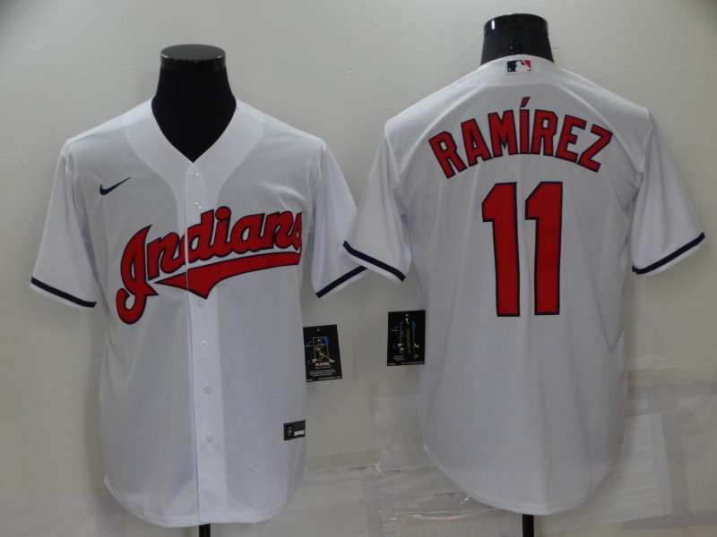 Cleveland Indians White MLB Jersey