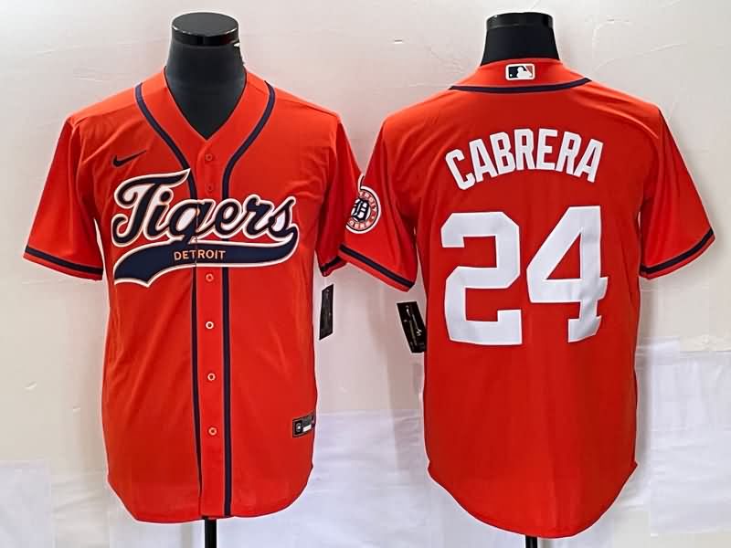 Detroit Tigers Orange MLB Jersey