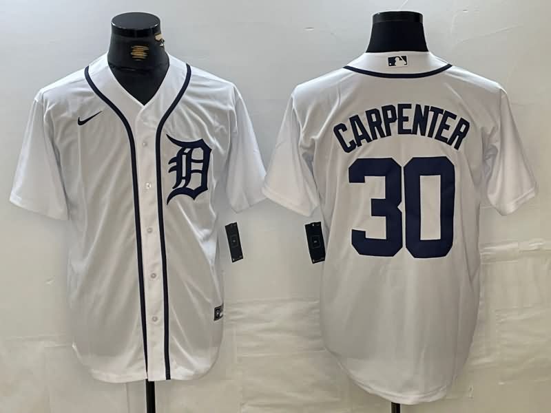 Detroit Tigers White MLB Jersey