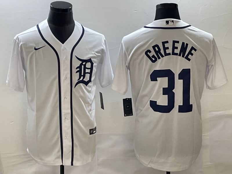 Detroit Tigers White MLB Jersey