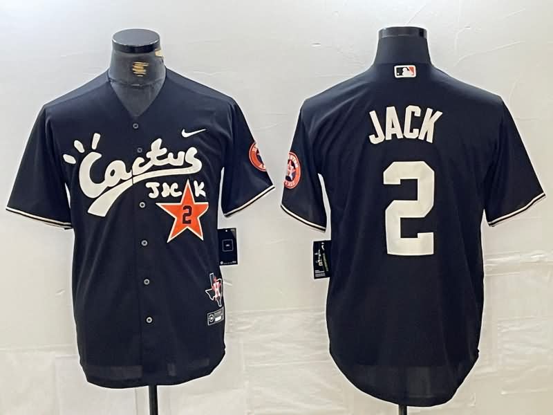 Houston Astros Black MLB Jersey 05