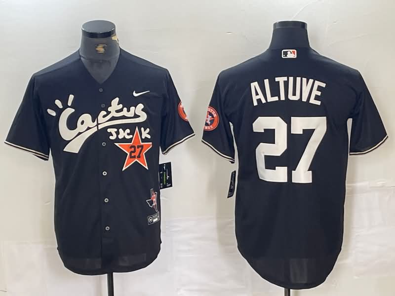 Houston Astros Black MLB Jersey 05