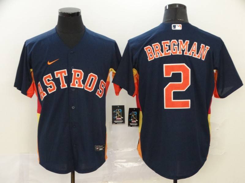 Houston Astros Dark Blue MLB Jersey