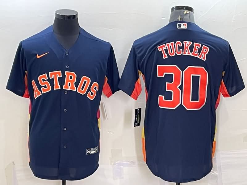 Houston Astros Dark Blue MLB Jersey