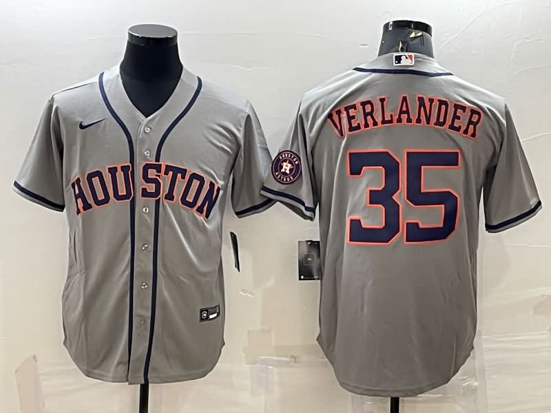 Houston Astros Grey MLB Jersey