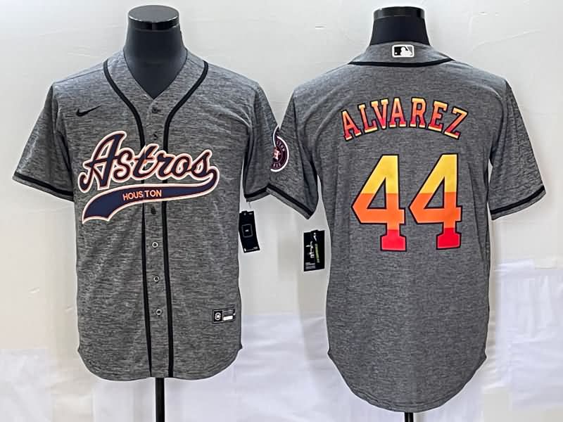 Houston Astros Grey MLB Jersey 04