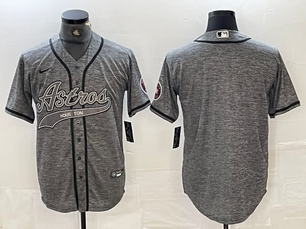 Houston Astros Grey MLB Jersey 05