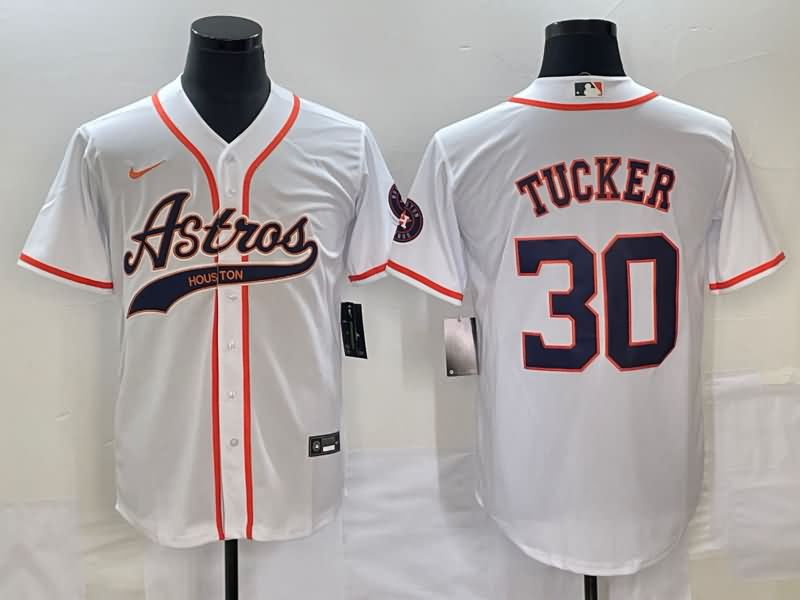 Houston Astros White MLB Jersey 03