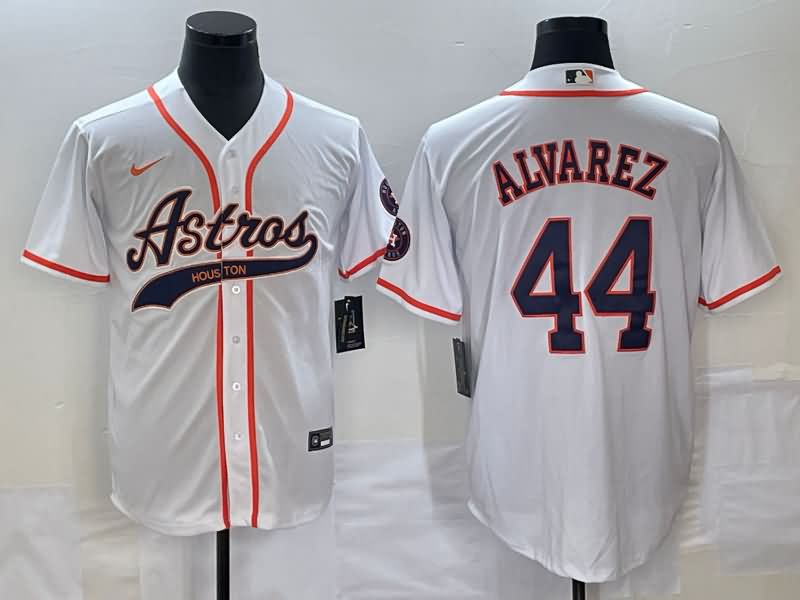 Houston Astros White MLB Jersey 03