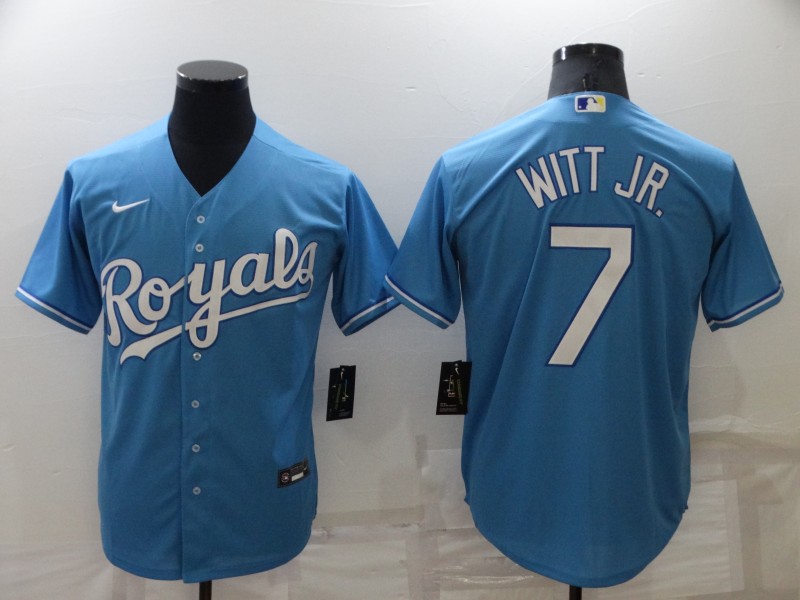 Kansas City Royals Light Blue MLB Jersey