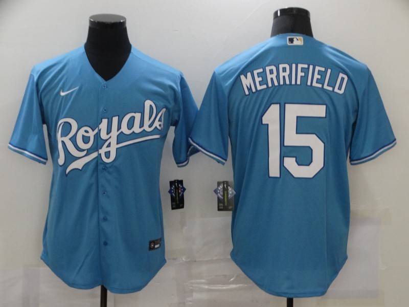 Kansas City Royals Light Blue MLB Jersey