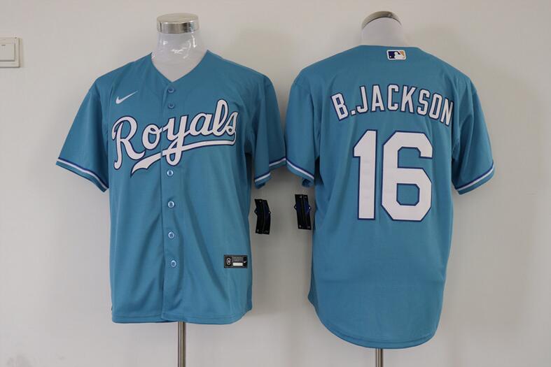 Kansas City Royals Light Blue MLB Jersey