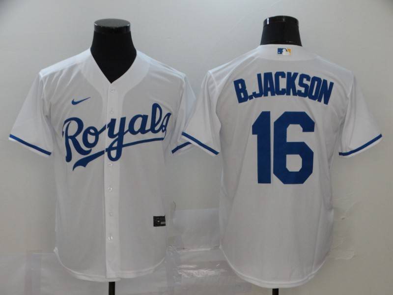 Kansas City Royals White MLB Jersey