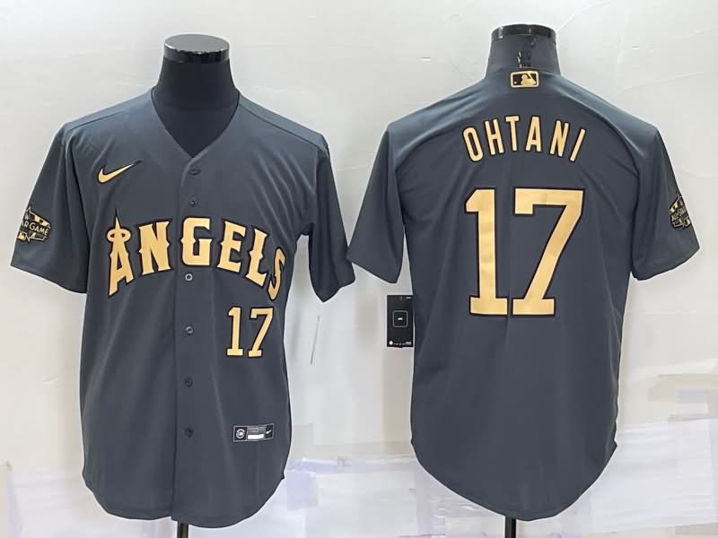 Los Angeles Angels Black ALL STAR MLB Jersey