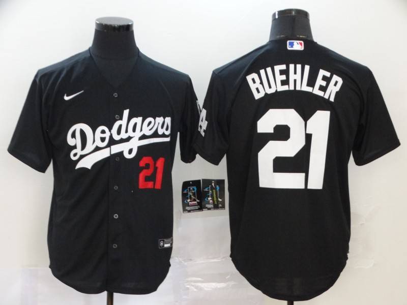 Los Angeles Dodgers Black MLB Jersey