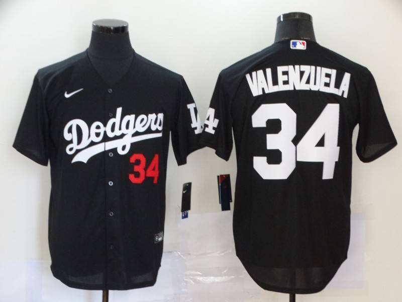 Los Angeles Dodgers Black MLB Jersey