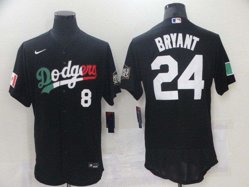 Los Angeles Dodgers Black MLB Jersey 02