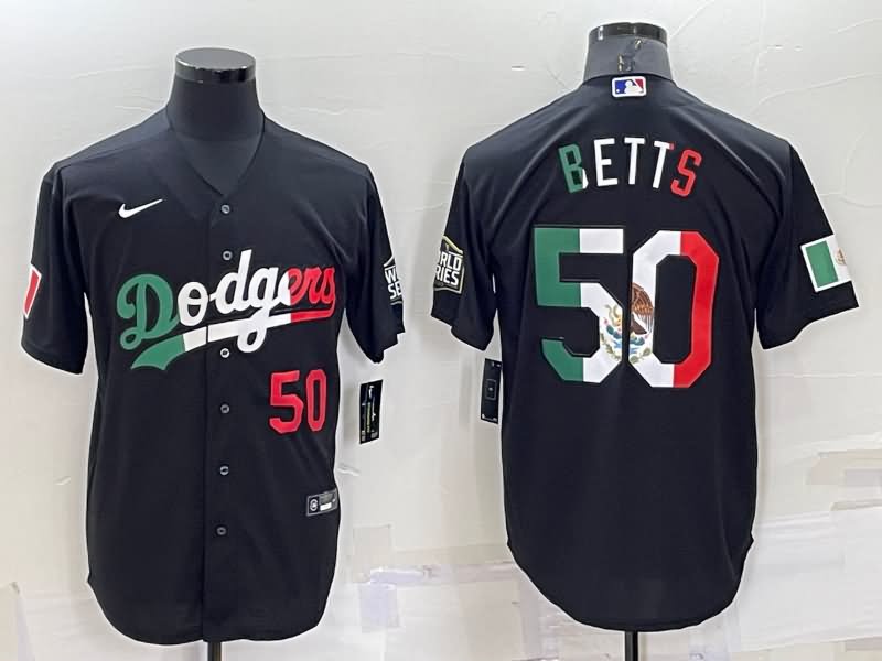 Los Angeles Dodgers Black MLB Jersey 03