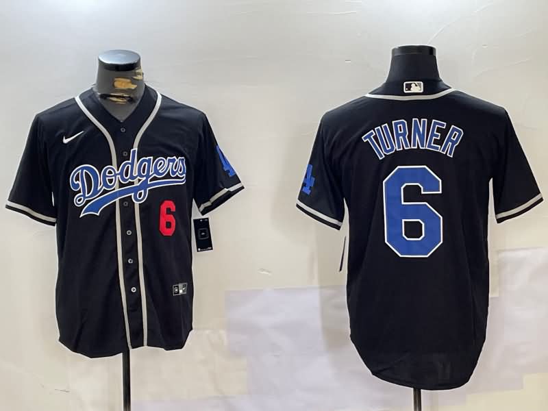 Los Angeles Dodgers Black MLB Jersey 05