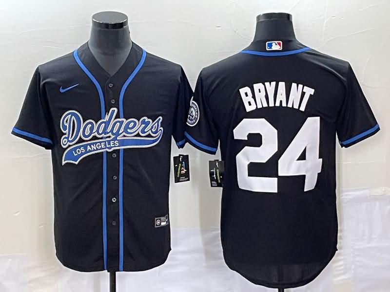 Los Angeles Dodgers Black MLB Jersey 07