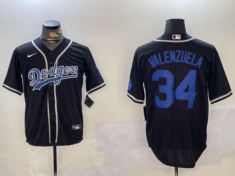 Los Angeles Dodgers Black MLB Jersey 10