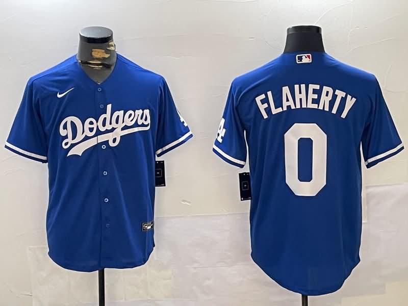 Los Angeles Dodgers Blue MLB Jersey 02