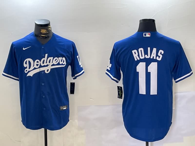 Los Angeles Dodgers Blue MLB Jersey 02