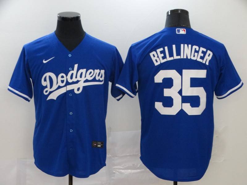 Los Angeles Dodgers Blue MLB Jersey 02