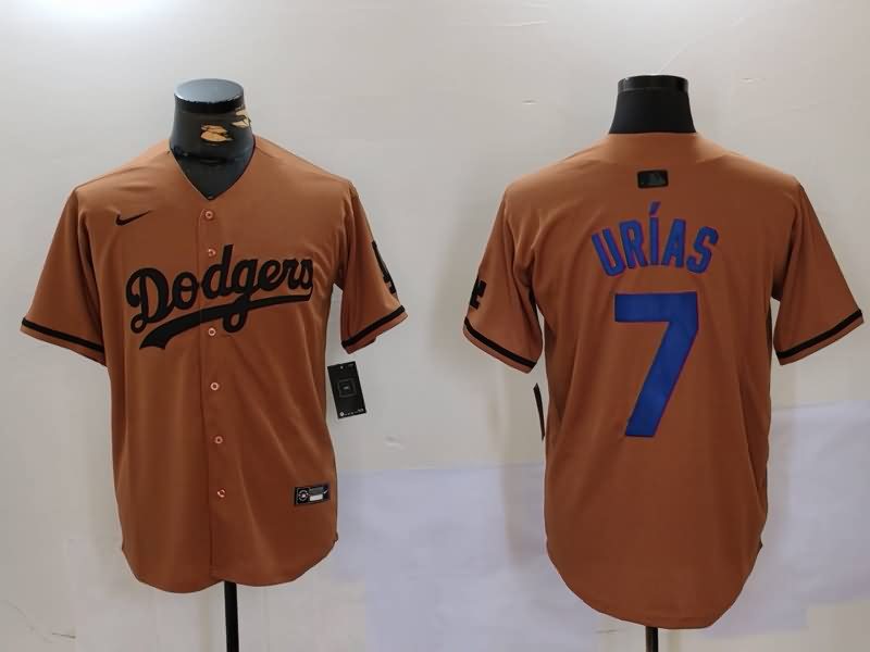 Los Angeles Dodgers Brown MLB Jersey