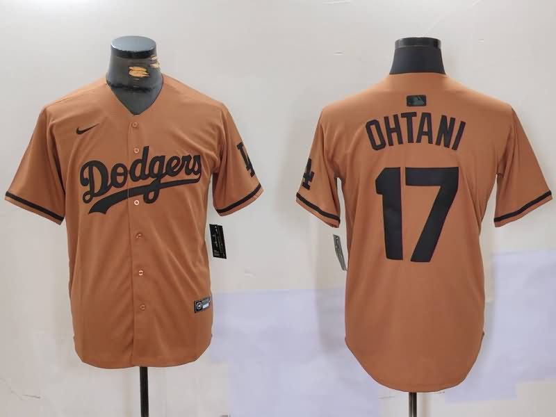 Los Angeles Dodgers Brown MLB Jersey