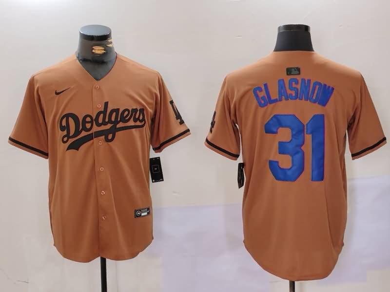 Los Angeles Dodgers Brown MLB Jersey