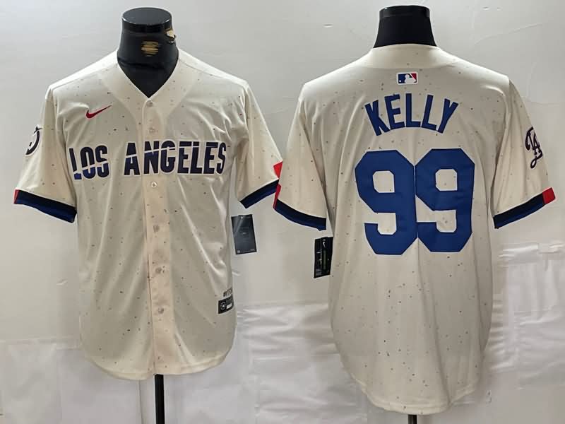 Los Angeles Dodgers Cream MLB Jersey